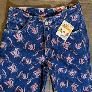 Brand new vintage embroidered jeans size 9 Jeanjer